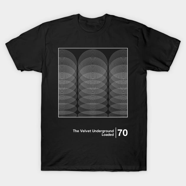 Loaded - Minimalist Graphic Artwork Design T-Shirt by saudade